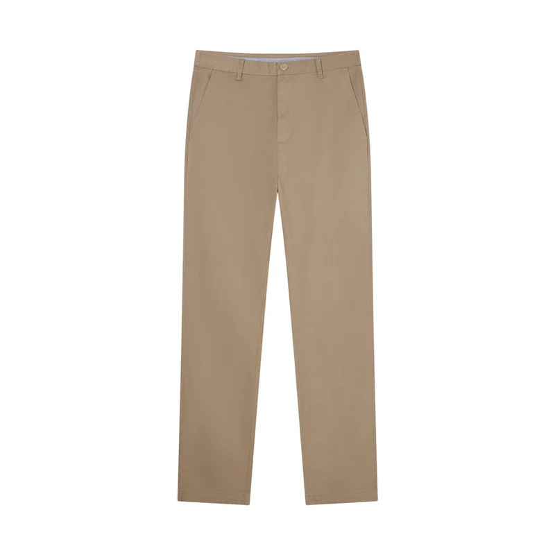 GIORDANO Men’s Slim Taper Stretch Cotton Khaki Pants